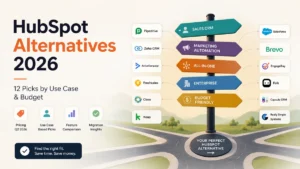 HubSpot Alternatives 2026: 12 Picks by Use Case & Budget