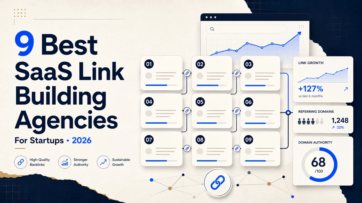 9 Best SaaS Link Building Agencies for Startups & Small Businesses
