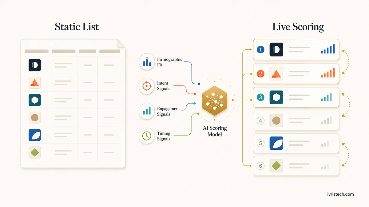 AI-Driven ABM: From Static Lists to Live Scoring