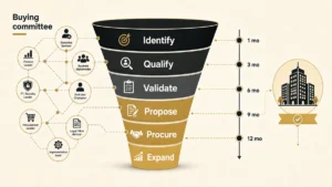 Enterprise Sales Funnel: The 6-Stage, 13-Buyer Map (2026)