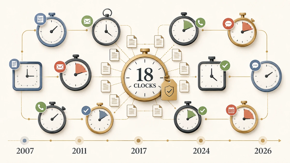 Speed to Lead Statistics: 14 Studies, 18 Different Clocks