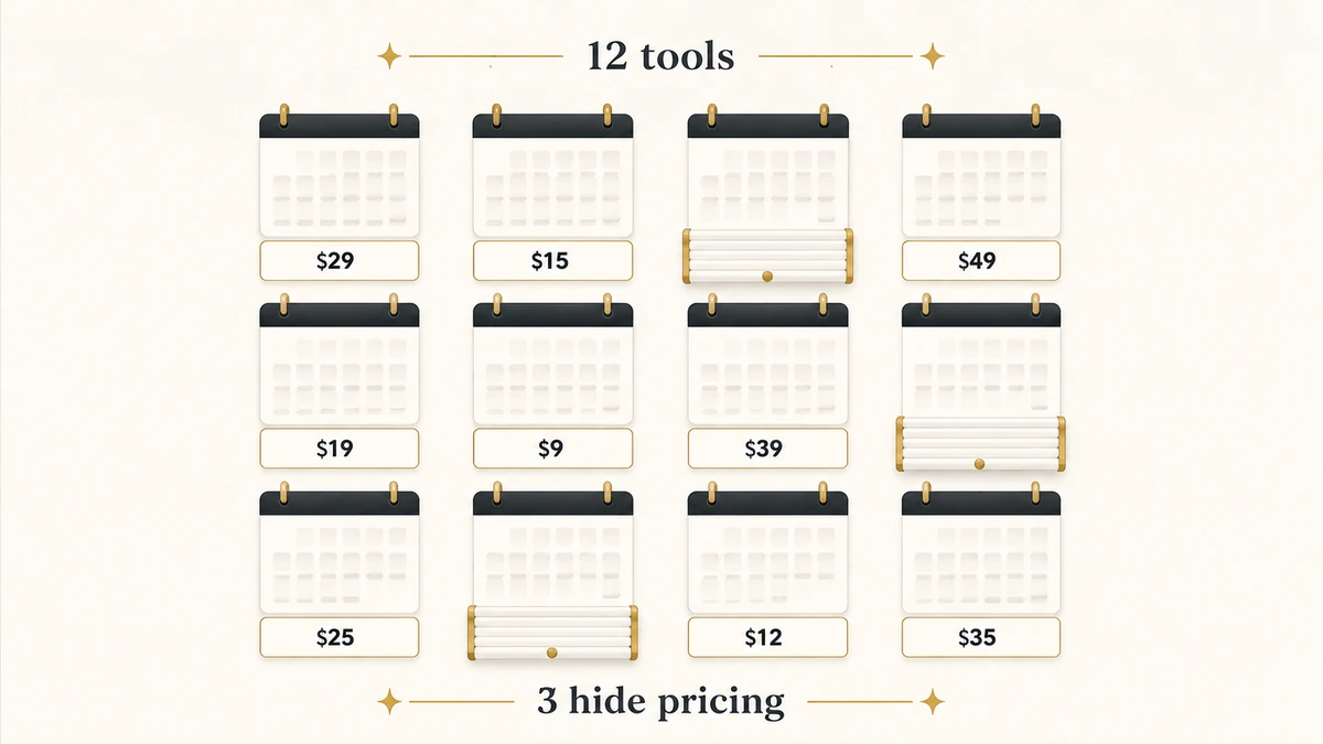 Meeting Scheduling Software: 3 of 12 Hide Pricing (2026)