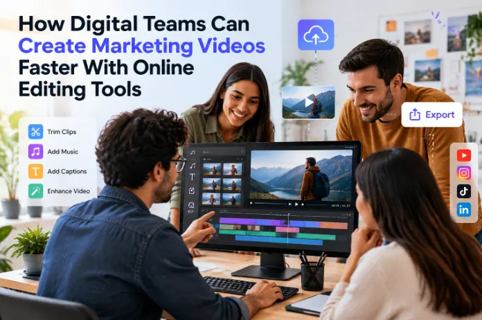 how digital marketing team create video